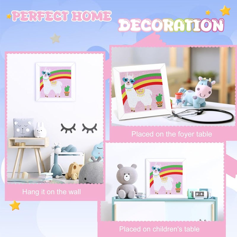 Nardoll Diamond Art Kits with Wooden Frame - Arts and Crafts - Dimond Art Painting by Numbers - GEM Art for Beginners Adult Home Wall Decor - Image 3